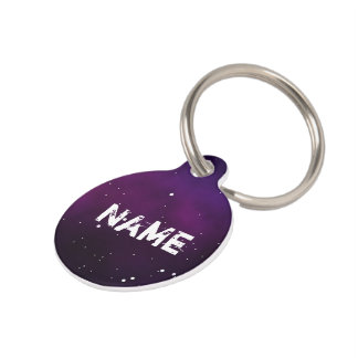 Cool Galaxy Pet Tag Huisdierpenning