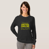 Cool Galaxy-taak bedrijfsprocesconsultant T-shirt (Voorkant volledig)