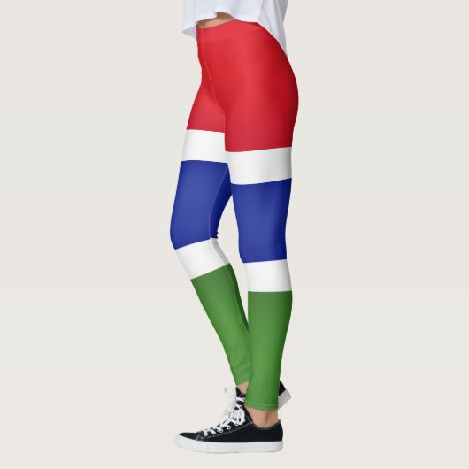 Cool Gambia Flag Mode Leggings (Links)
