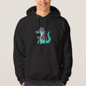 Cool Gamer Aligator Hoodie (Voorkant)