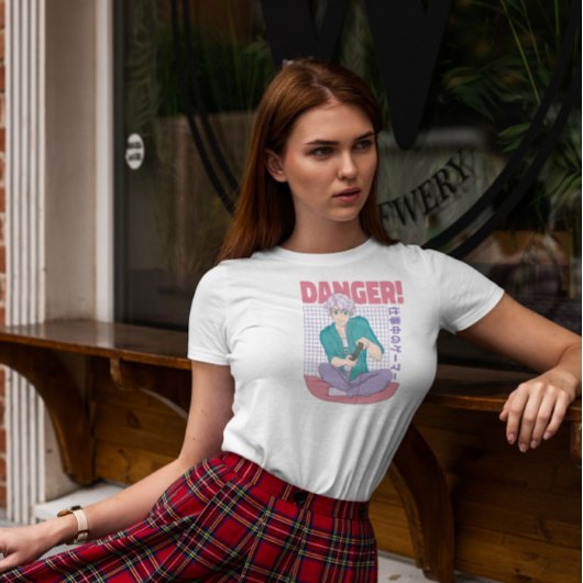 Cool Gamer Anime Boy T-shirt