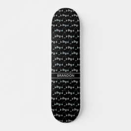 Cool Gamer Custom Black Gaming Patroon Persoonlijk Skateboard