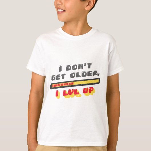 Cool Gamer Gaming Verjaardag Wordt Niet Ouder Ik L T-shirt (Voorkant)