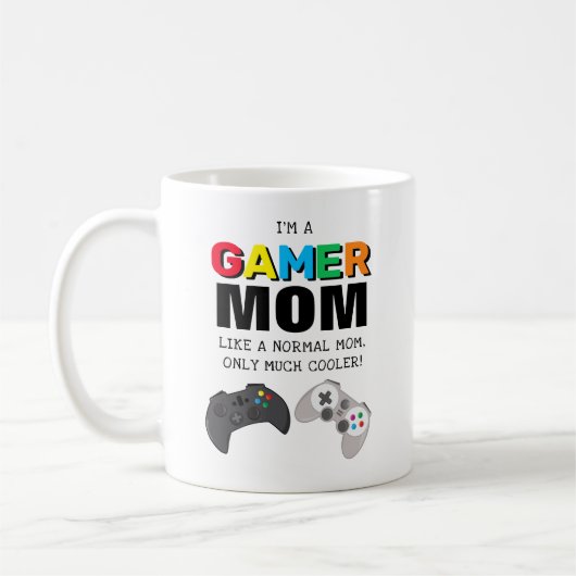 Cool 'Gamer Ma' Fun Koffiemok (Links)