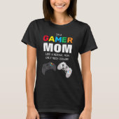 Cool Gamer mama T-shirt (Voorkant)