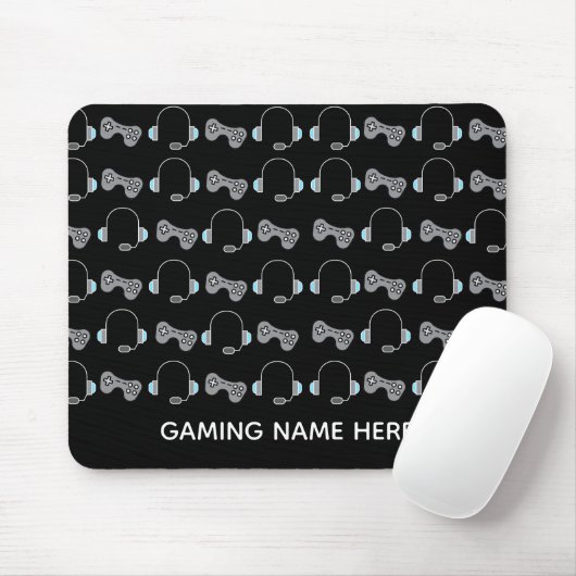 Cool Gamer Specialized Gaming Pattern BlacK Muismat (Met muis)