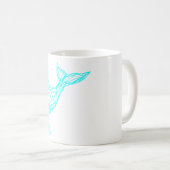 Cool Gamer Whale Coffee Mug Koffiemok (Voorkant rechts)