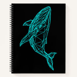 Cool Gamer Whale Deluxe Spiraalschrift Notitieboek