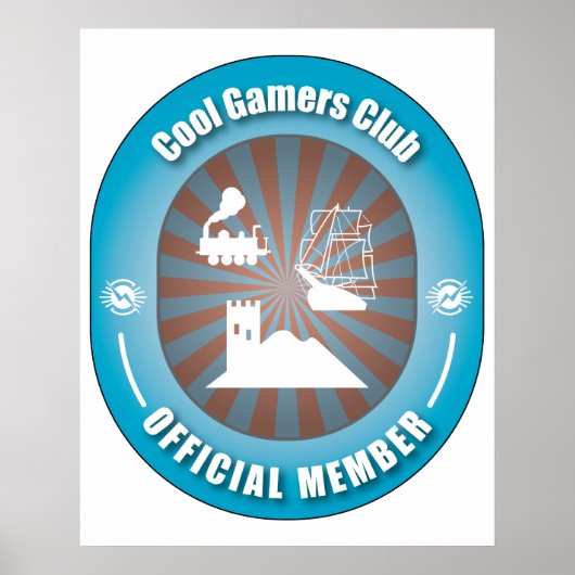 Cool Gamers Club Poster (Voorkant)