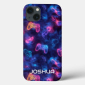 Cool Gaming Persoonlijke Controller Patroon Case-Mate iPhone Case (Achterkant)