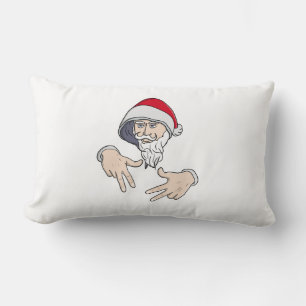 Cool Gangsta Hip Hop Hand Rap Sinterklaas Kussen