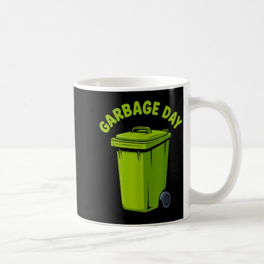 Cool Garbage Truck Art For Men Women Kids Garbage  Koffiemok (Rechts)