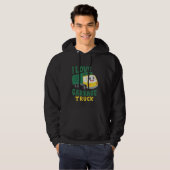 Cool Garbage Truck loving Boy Kinder Toddler Hoodie (Voorkant volledig)