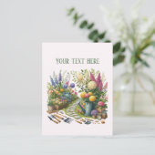 Cool Gardening Landscaping aanpasbaar  Briefkaart (Staand voorkant)