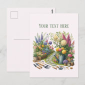 Cool Gardening Landscaping aanpasbaar  Briefkaart (Voorkant / Achterkant)