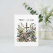 Cool Gardening Landscaping customizable  Briefkaart (Staand voorkant)