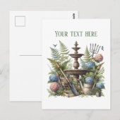 Cool Gardening Landscaping customizable  Briefkaart (Voorkant / Achterkant)