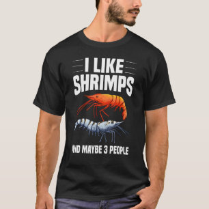 Cool Garnalen Voor Mannen Vrouwen Garnalen Vissen  T-shirt