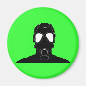cool gasmask magneet (Voorkant)