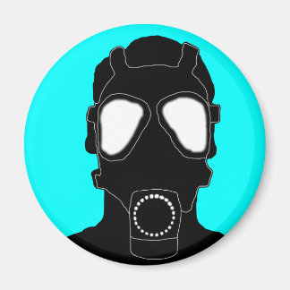cool gasmask magneet