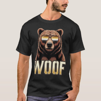 Cool Gay Bear Pride Beer Pride Vlag  Woof  T-shirt