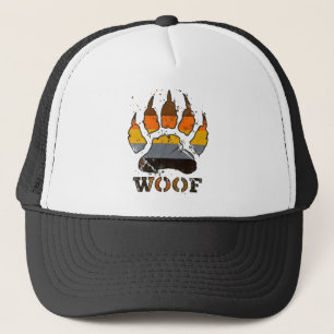 Cool Gay beer pride verontrust beer paw woof Trucker Pet