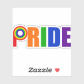 Cool Gay Pride Sticker (Vel)