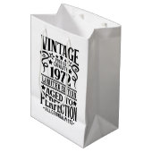 Cool  Geboortejaar 1972 Medium Cadeauzakje (Voorkant Gekanteld)