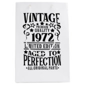 Cool Geboortejaar 1972 Medium Cadeauzakje (Voorkant)