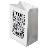Cool Geboortejaar 1972 Medium Cadeauzakje (Achterkant Gekanteld)
