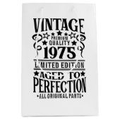 Cool Geboortejaar 1975 Medium Cadeauzakje (Voorkant)