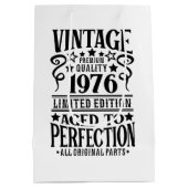 Cool Geboortejaar 1976 Medium Cadeauzakje (Achterkant)
