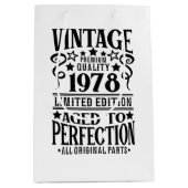Cool  Geboortejaar 1978 Medium Cadeauzakje (Voorkant)