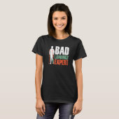 Cool gebroken been voor mannen vrouwen gebroken vo t-shirt (Voorkant volledig)