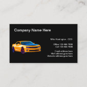 Cool gebruikte autodealer visitekaartje (Voorkant)