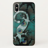Cool Gecko iPhone X Hoesje (Achterkant)