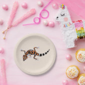 Cool GECKO - Wildlife - Natuur - Party Papieren Bordje (Feest)