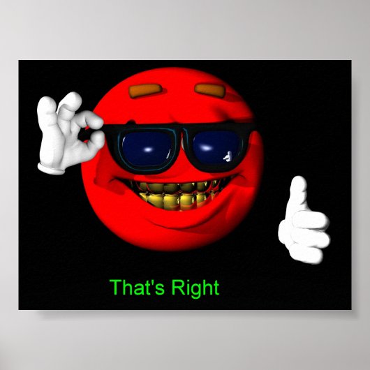 Cool Geekoid Poster (Voorkant)