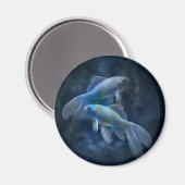 Cool Geestige Goudvis Magneet (Voorkant / Achterkant)
