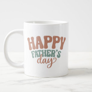 Cool Gefeliciteerd Vaderdag Grote Koffiekop