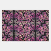 Cool gekleurd glas - fractale kunst inpakpapier vel (Voorkant 3)