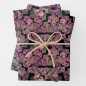 Cool gekleurd glas - fractale kunst inpakpapier vel (In situ)