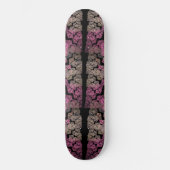 Cool gekleurd glas - fractale kunst persoonlijk skateboard (Voorkant)