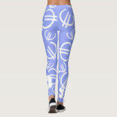 Cool geld euro dollars patroon leggings (Achterkant)