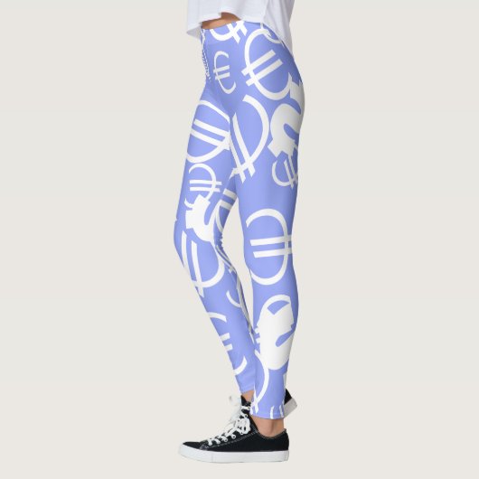 Cool geld euro dollars patroon leggings (Links)