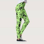 Cool geld euro dollars patroon leggings (Rechts)