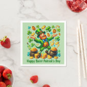 Cool Gelukkig St. Patrick's Day Kabouter Servet (Insitu)