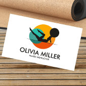 Cool Geometric Pilates Instructeur Visitekaartje