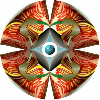 Cool Geometric Sleutelhanger Sculpture Fotobeeldje Sleutelhanger