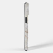 Cool geometrisch goud crèmekleurig marmer Case-Mate iPhone case (Achterkant / Rechts)
